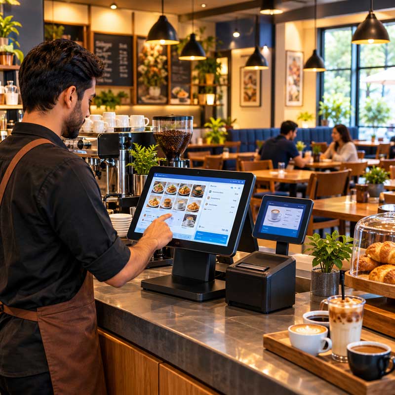 Mordern Restaurant Cafe POS